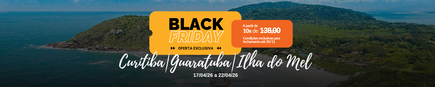 Curitiba Guaratuba e Ilha do Mel